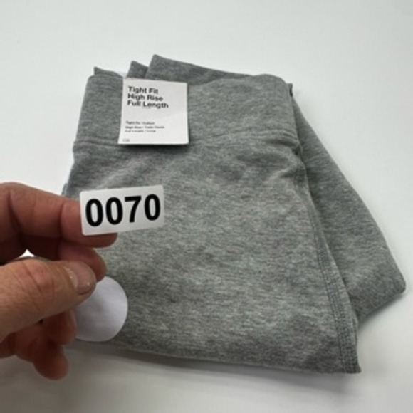 Nike Just Do It High Rise Full Length Leggings Grey Womens Size S - Picture 10 of 11